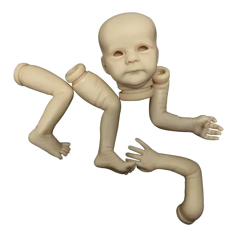 

Unfinished Reborn Doll Kit Ayla 18inch 45cm DIY Unpainted Blank Doll Parts with Body Cloth and Eyes