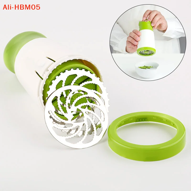 (HB05)Herb Grinder, Parsley Chopper Herb Mill Grinder,Spice Mill Parsley Shredder,Creative Cooking Tools