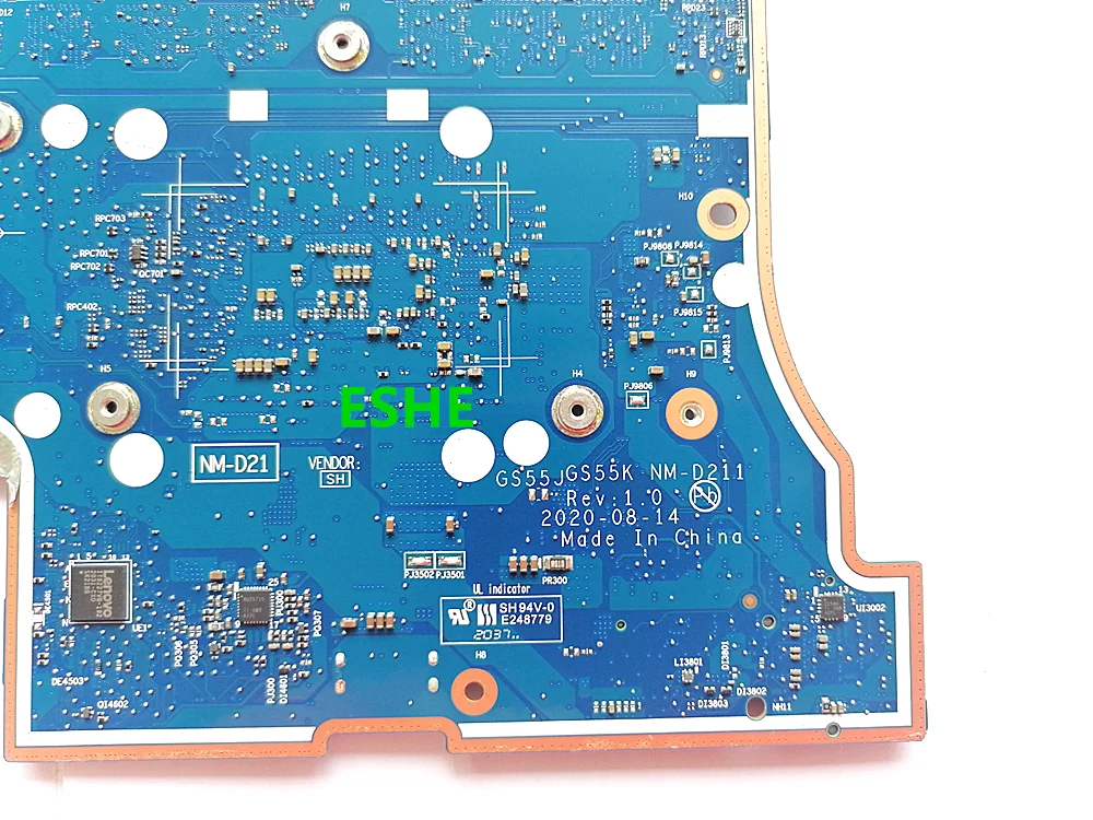 Imagem -04 - para Lenovo Ideapad 515itl05 Placa-mãe Portátil 5b20z56944 com Cpu I5-1135g7 Gpu 2g Ram 16g Gs55j Gs55k I7-1165g7