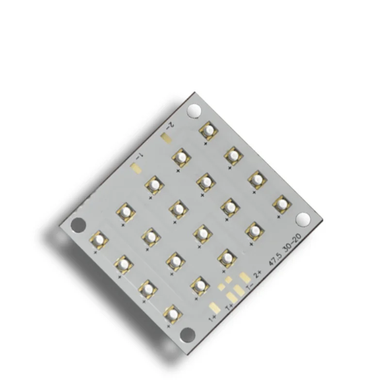 УФ-светодиодный модуль 60 Вт 365 нм 385 нм 395 нм 405 нм УФ-лампа для чернильного принтера