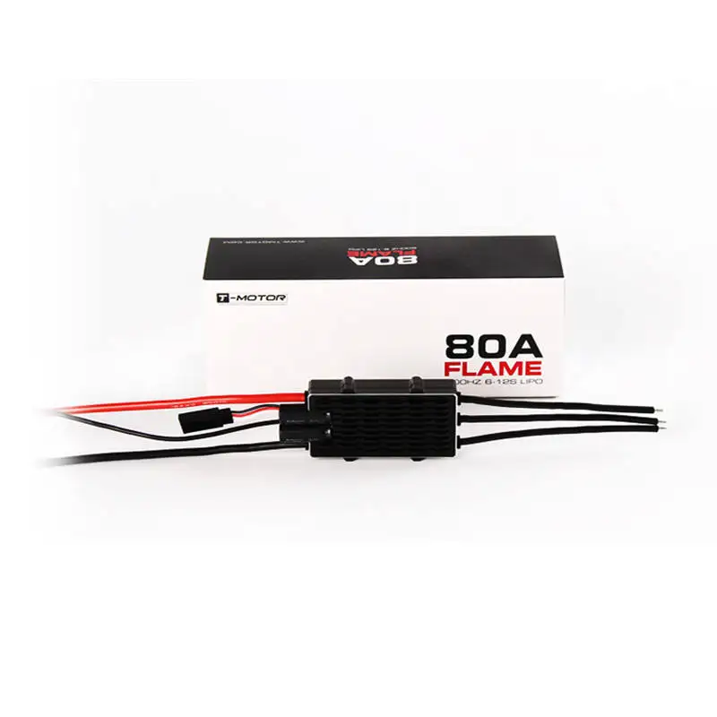 Drone T-MOTOR FLAME 80A 12S V2.0, excellent, étanche, performance plus stable, utilisation plus sûre, uav esc