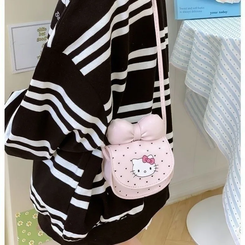 

2026 Cartoon KT Cat Bag - Sweet Style Summer Mini Bag - Pink and Black - Ideal Gift for Girls on Special Occasions or Birthdays