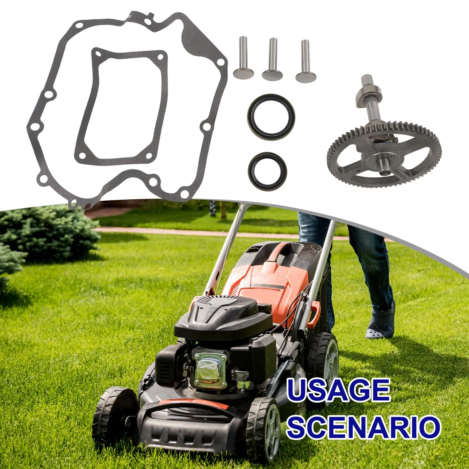 

Комплексный комплект распределительного вала с прокладкой и масляным уплотнением, совместимый с номерами деталей 793583, 792681, 791942 и 795102.