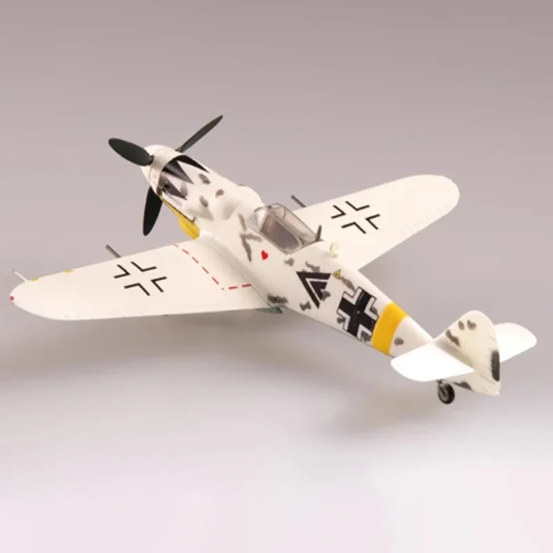 1:72 Scale BF-109G-6-JG53 fighter Plastic Finished Aircraft Simulation Model Static Decoration Souvenir Gifts For Adult Boy