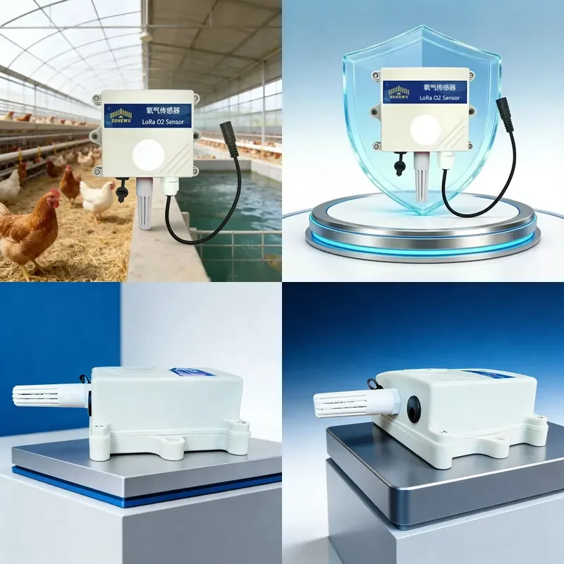 LoRaWAN High Precision Sensor for Aquaculture Poultry Farm Greenhouse Storage and Breeding Environment Monitoring