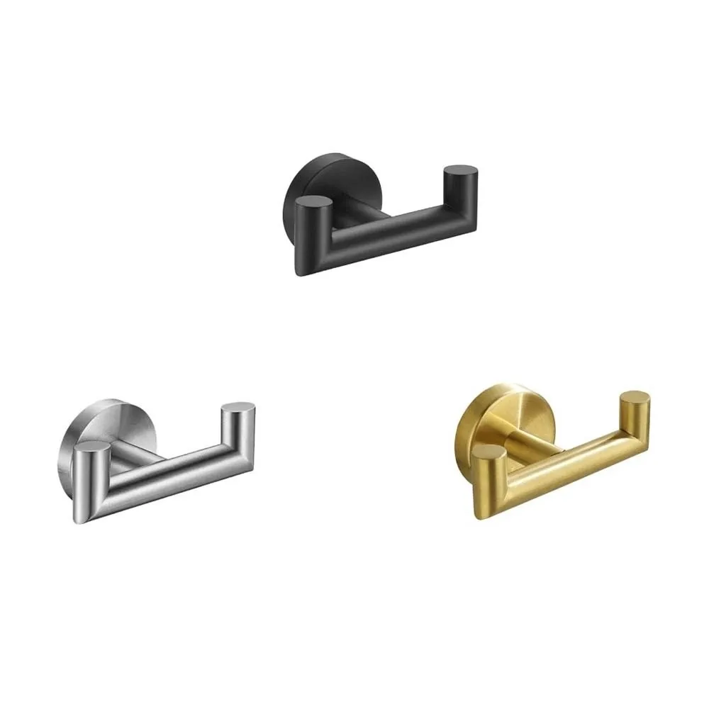 تخزين الرف جدار معطف الملابس هوك مدخل المنظم البشكير/غطاء الحمام شماعة للمنشفة ديكور المنزل الفولاذ المقاوم للصدأ