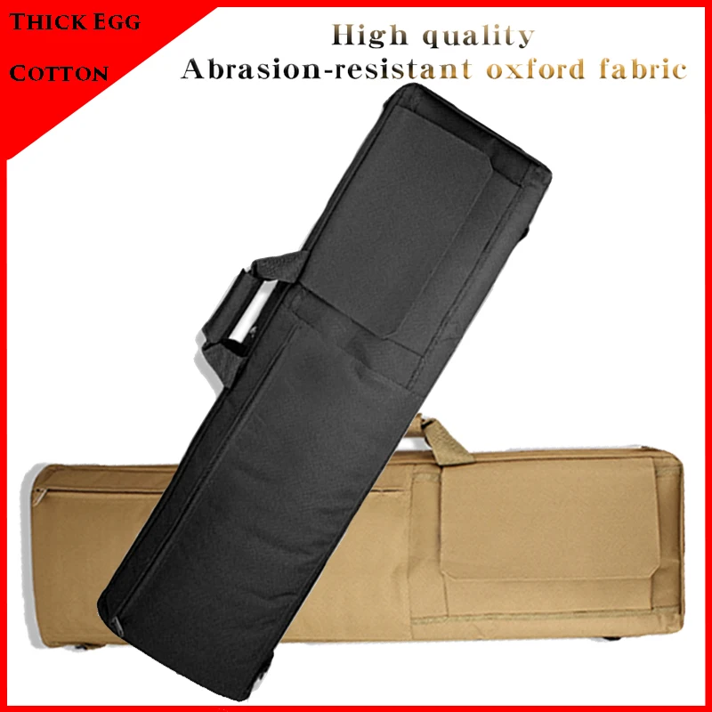 

85cm /100cm Tactical Gun Bag Airsoft Shooting Paintball Hunting Rifle Case Gun Protection Bag Cushion Shoulder Bag