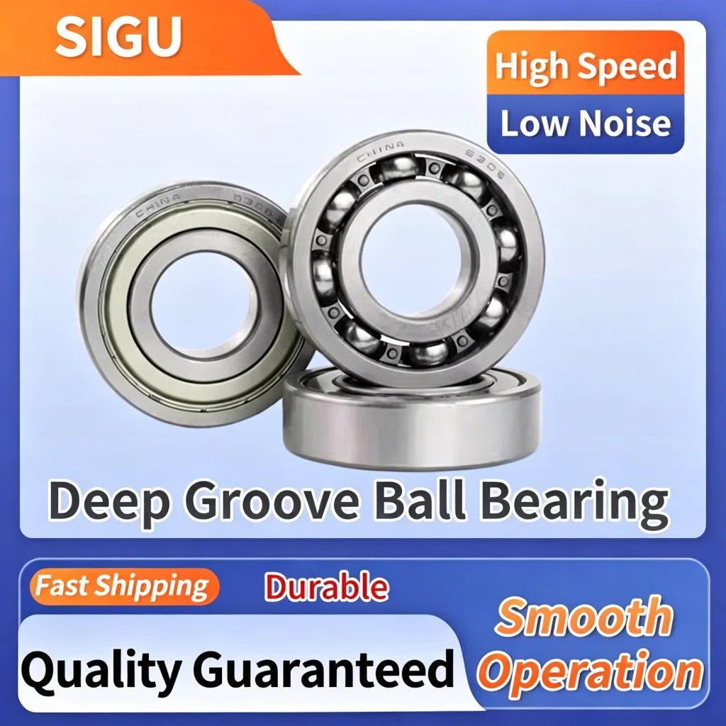 High Speed Deep Groove Ball Bearings 6218 6219 6220 6221 6222 6224-ZZ/2RS