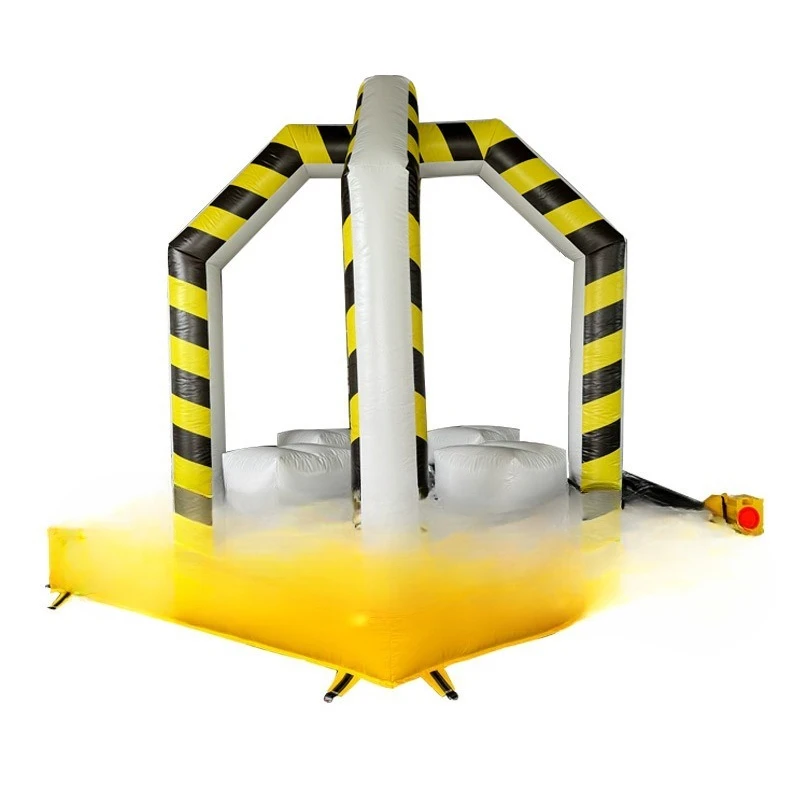 Fun Props Outdoor Inflatable Pendulum Amusement Park Cartoon Game Castle