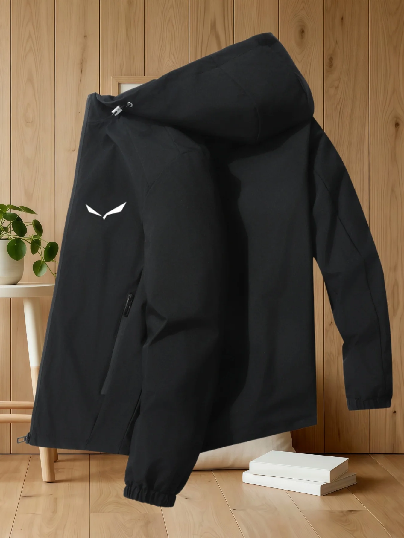 

New Men's Hooded Jacket: Stylish, Versatile, Casual, Lightweight, Windproof, and Perfect for Outdoor Activities