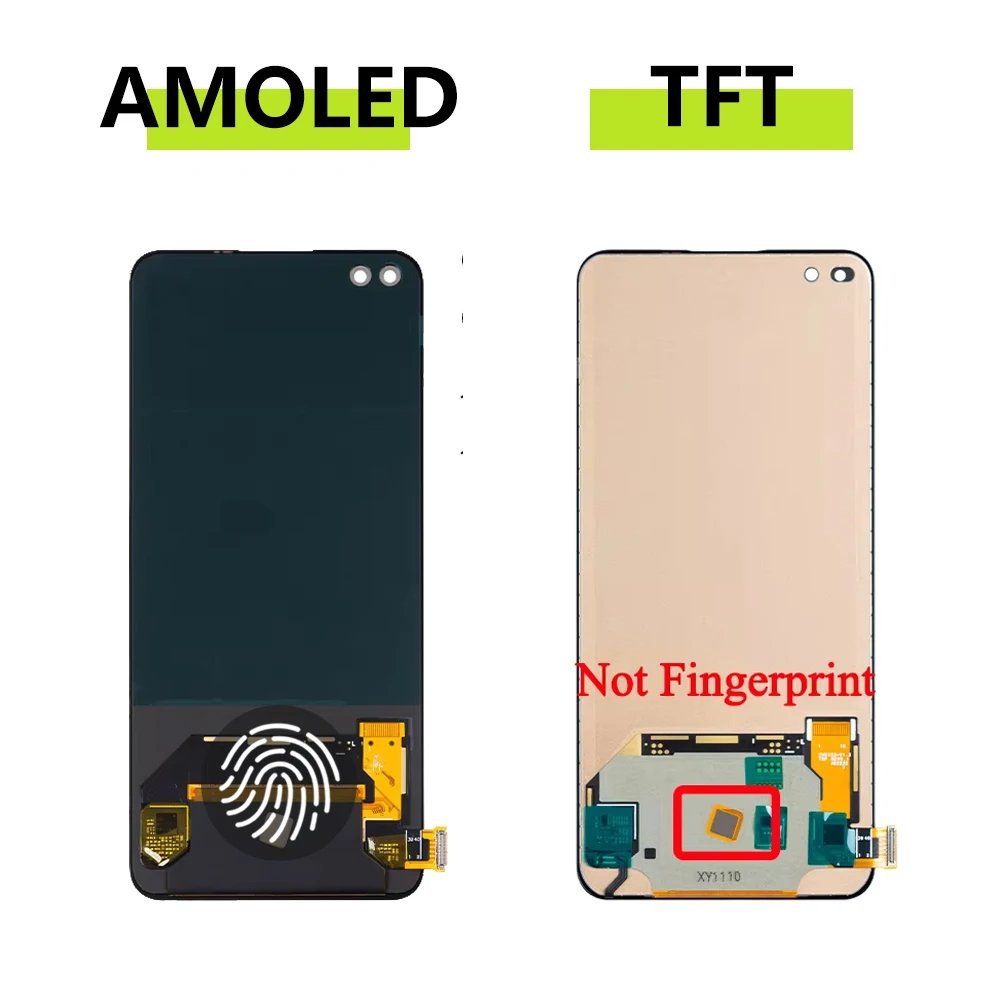 AMOELD For OnePlus Nord LCD Display Touch Screen 1+Nord AC2001 AC2003 LCD Digitizer Assembly Replacement