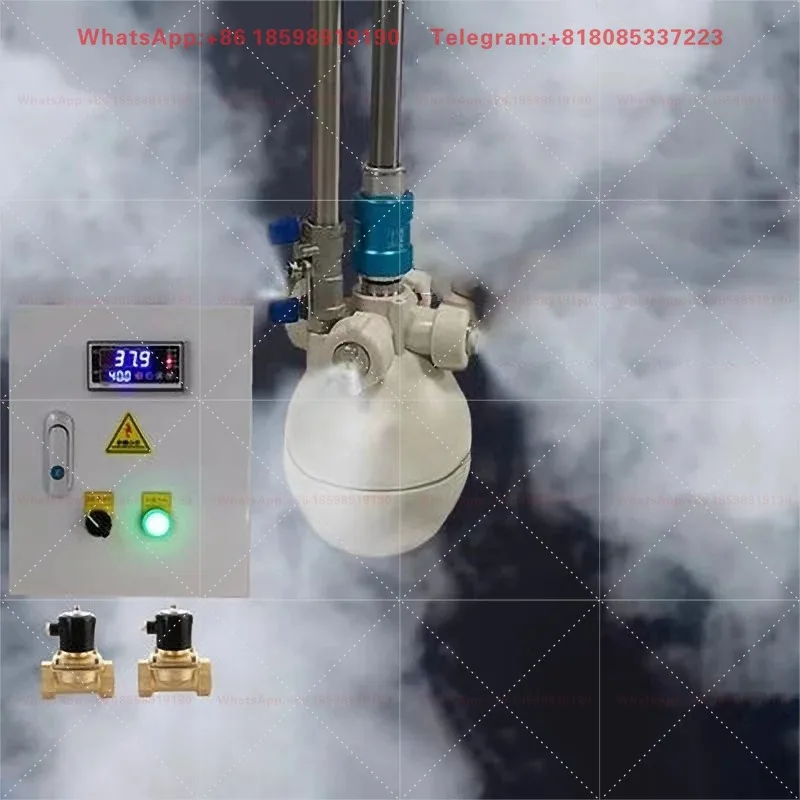 Industrial Humidifier Large Dry Fog Volume Textile Workshop Factory Intelligent Dust Reduction Electrostatic Removal Air Sprayer