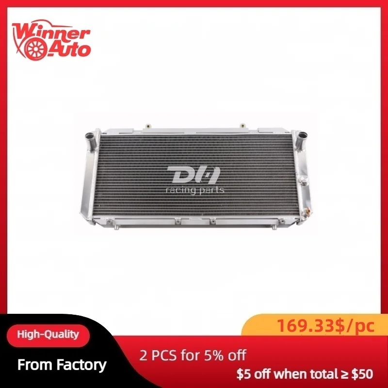 

Fits Toyota MR2 urbo Coupe SW20 W20 3 SGTE L4 2.0L MT 1991-95 Aluminum Radiator