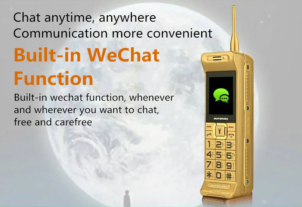 Long Standby C3 Retro Cellphone 2.2inches Dual SIM Card Mp3 Big Battery 6800mAh Bluetooth Unlocked Mobile Phone