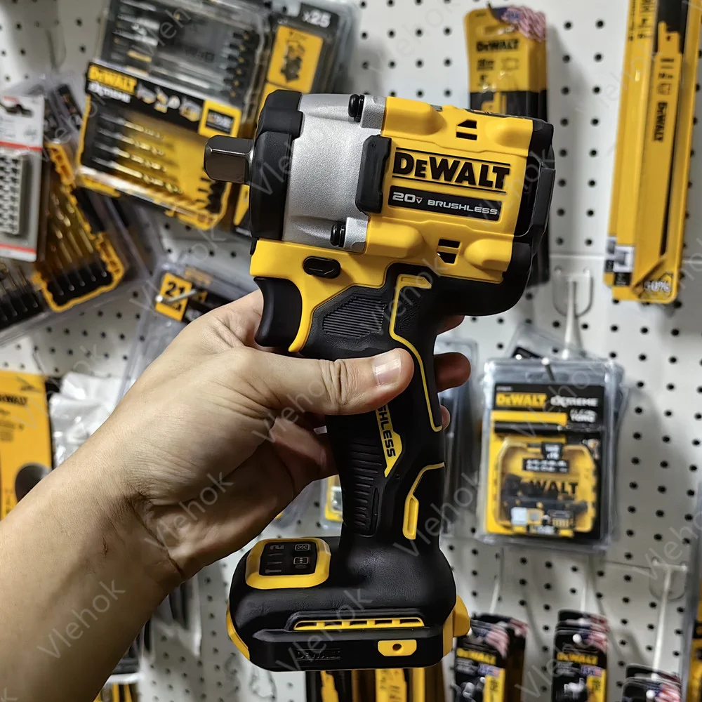 DEWALT DCF922 ATOMIC 20V MAX 1/2 in. Cordless Impact Wrench Variable Speed Electric Wrench with Detent Pin Anvil Tool Only