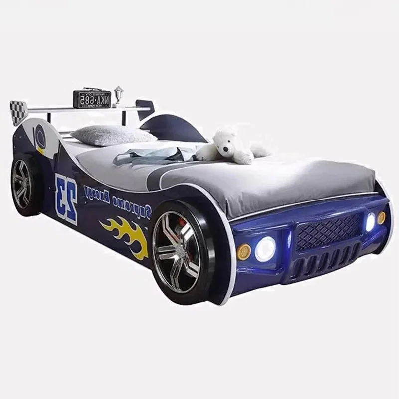 

Роскошная эстетичная кровать для мальчиков, автомобиль, детская кровать размера «queen-size», современный автомобильный каркас кровати, деревянная скандинавская маленькая мебель для дома Cama