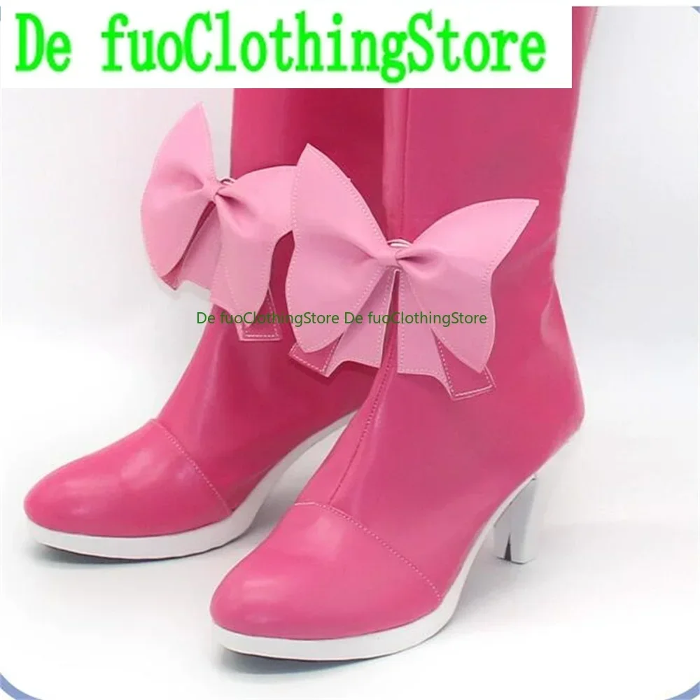 أحذية Hanabishi Haruka I Admire للفتيات السحريات والأحذية التنكرية للفتيات السحرية أحذية لعبة الرسوم المتحركة وحفلات الهالوين ملابس Defu