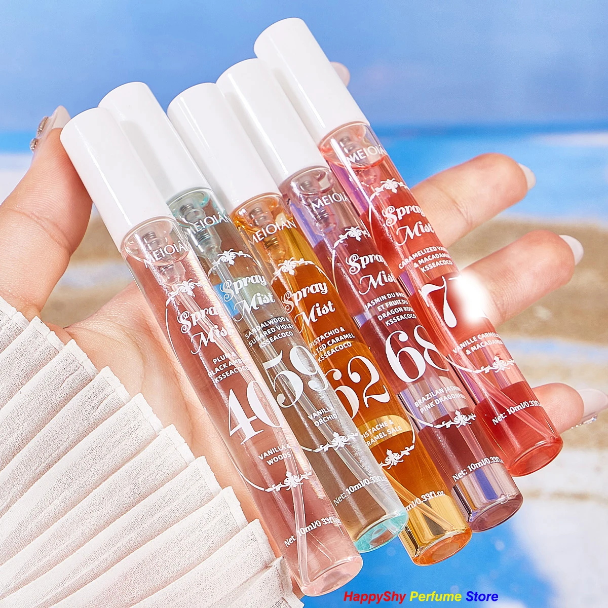 10 مللي هدية صندوق البرازيلي العطور الرقمية الجسم سيارة الملابس الشعر خالية من الكحول رائحة العطر رذاذ طويلة الأمد مزيل العرق الهواء النقي #6