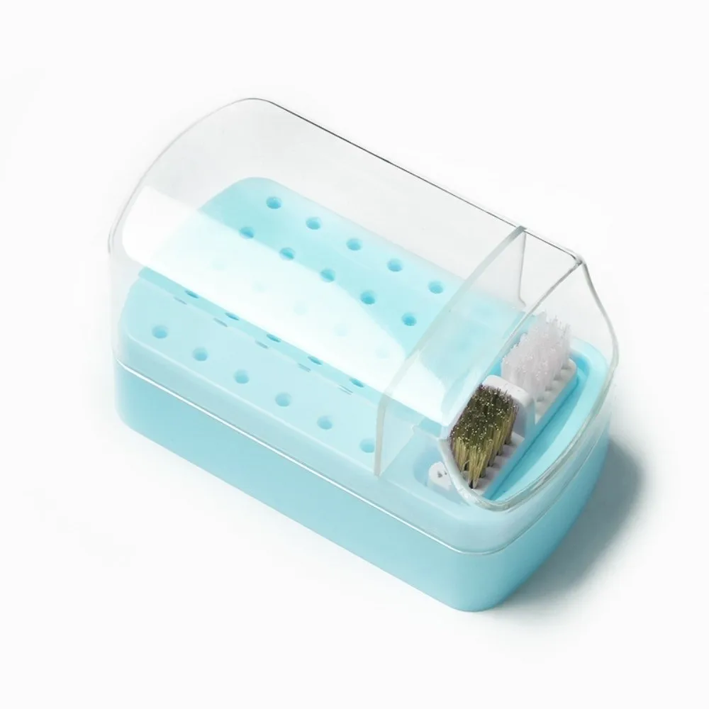 

Новый 30-луночный органайзер для сверл для ногтей, акриловый маникюрный салон, держатель для сверл для дизайна ногтей, инструмент для маникюра, выставка красоты