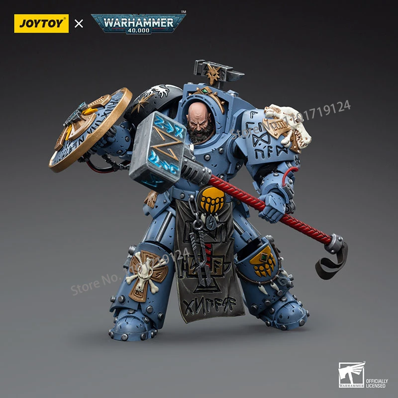 

Экшн-фигурка JOYTOY 1/18 «Космические Волки», арджак, рок-кулак, 14 см, Warhammer, 40K, игра, военная модель, коллекционная игрушка