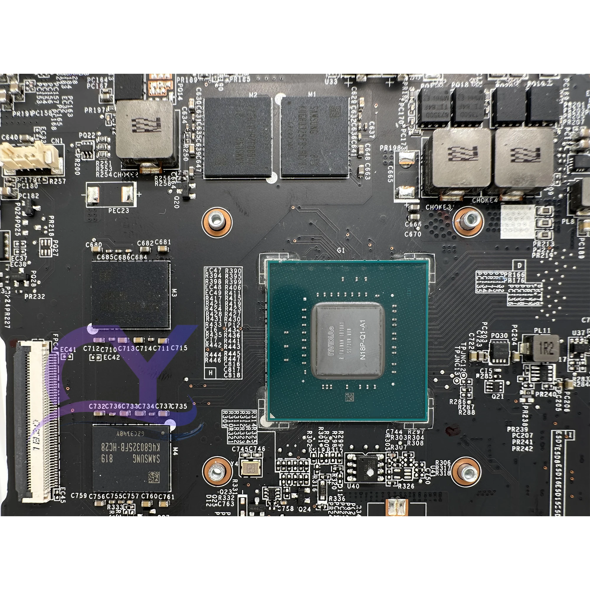 Imagem -05 - Placa-mãe do Portátil para Msi Ms16p61 Gl63 8rd Gl73 We63 8js Ms-16p6 I58300h I79750h Gtx1050 1050 ti P1000 100 Testado