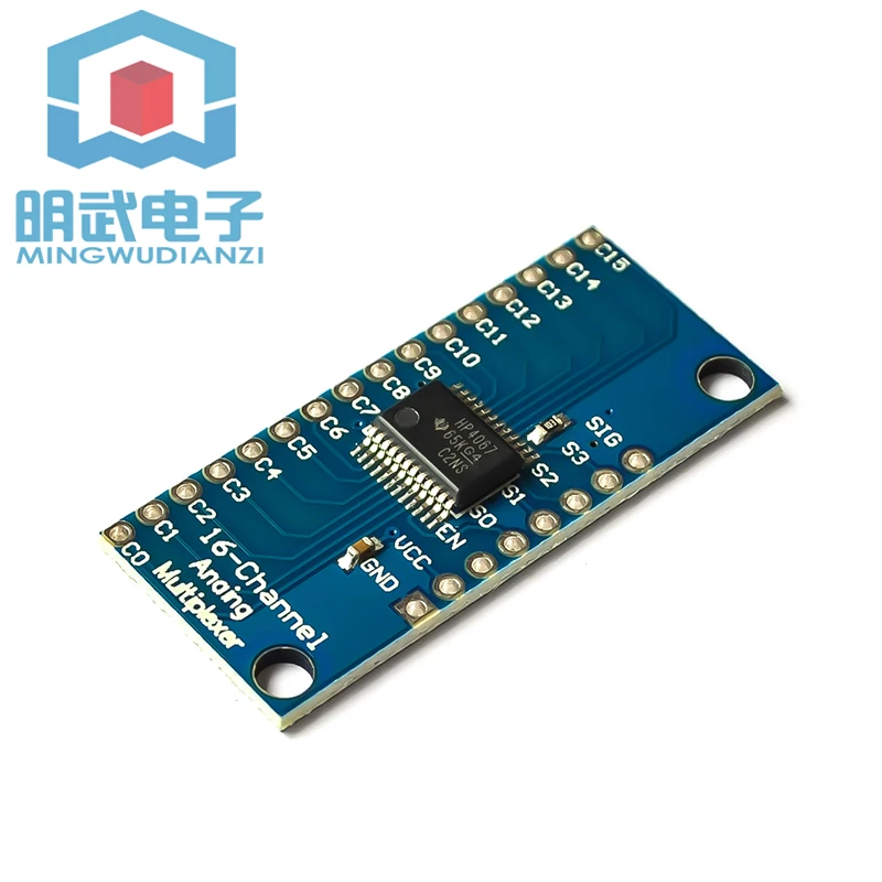 CD74HC4067 High Speed CMOS 16-Channel Analog Multiplexer for Analog/Digital