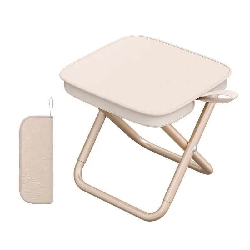 Portable Multifunctional Outdoor Picnic Camping Folding Chair, Ultra Light Fishing Stool, Travel Stool, Fishing Accessories