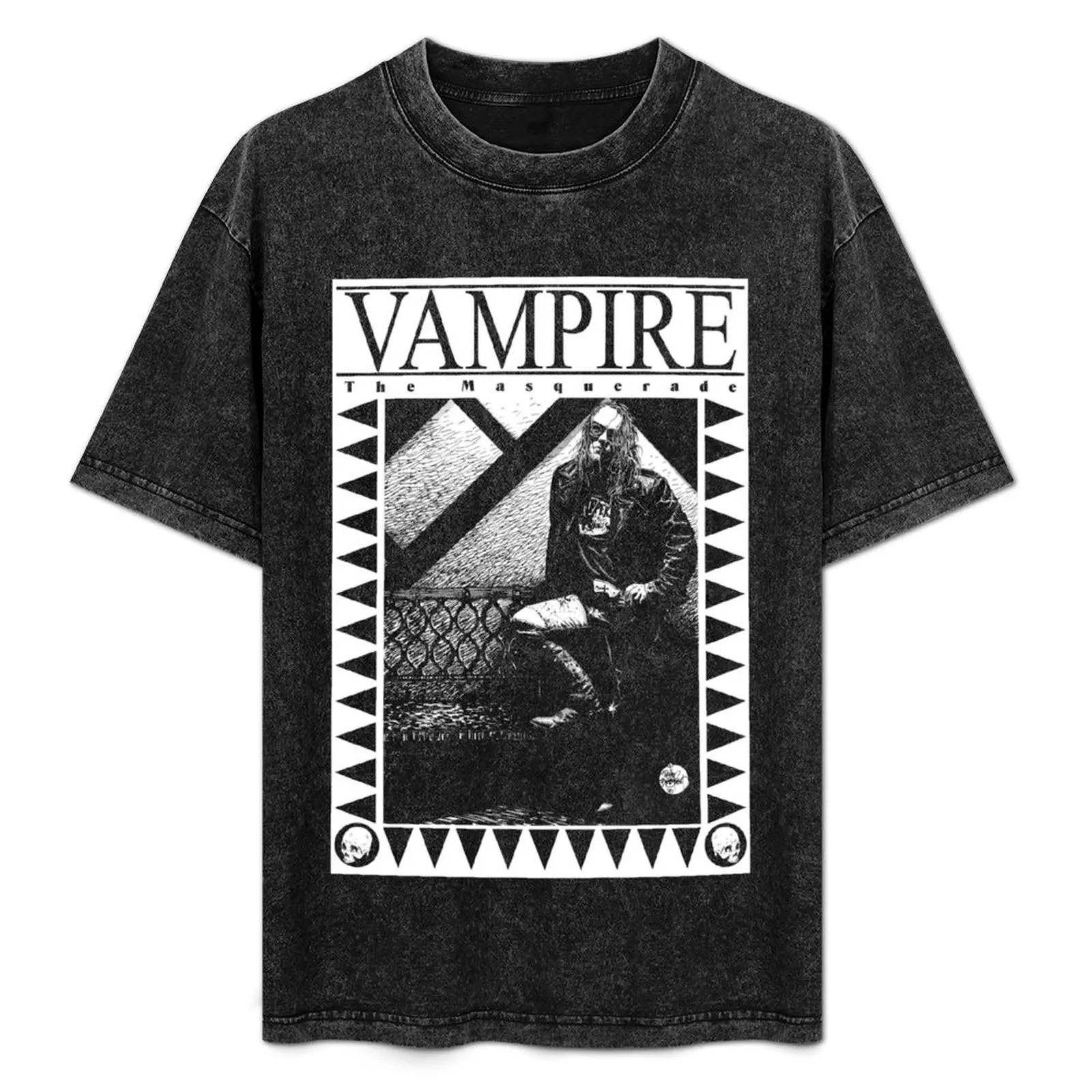 

Retro: Vampire: The Masquerade Leg Up T-Shirt Trendy Pattern T-Shirt for Men