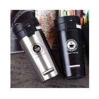 Cafe Car Thermos Mug for Tea Water Coffee Leak_Proof Travel Thermo Cup Coffee Mug 510ML Double Stainless SteelThermo ﻿