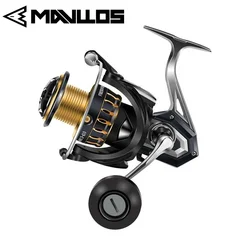 Mavllos KUAFU Saltwater Jigging Reel Anti-corrosion Design Drag Power 20kg Speed Ratio 5.7:1 Metal Strong Tuna Fishing Reel
