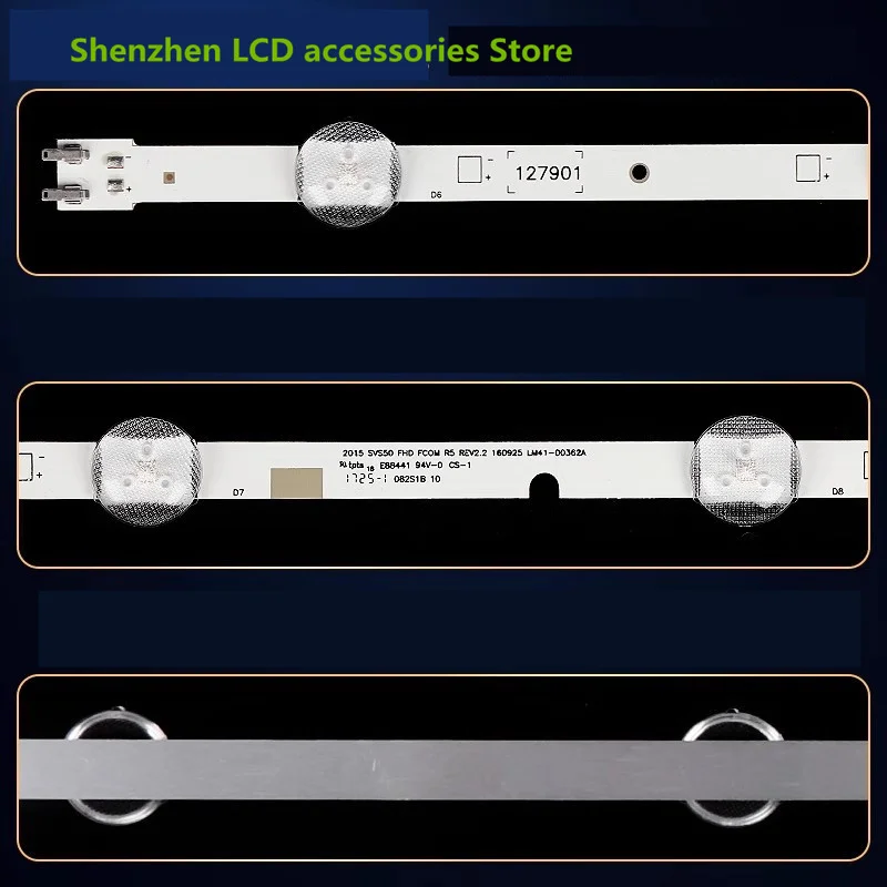 ไฟแบ็คไลท์ LED สำหรับ S_5J52_50_FCOM_5_RIGHT_REV1 LM41-00121V_LM41-00145A แถบไฟ100% ใหม่