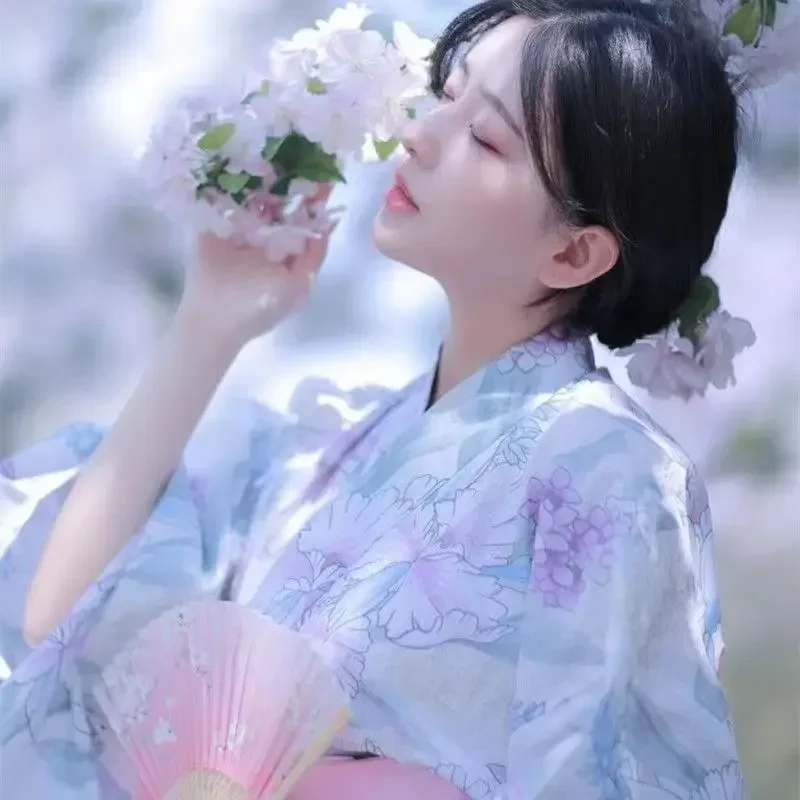 كيمونو Japonais Amelioré pour Femme، Peignoir de Style Mignon Kawaii، Photo de Voyage، Robe Sakura، Anime Cosplay، Nouvelle Co