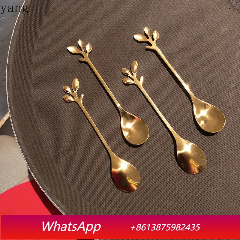 

LMM stainless steel fruit fork set creative cute fruit cake fork