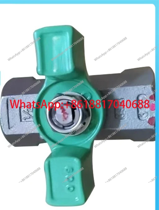 UTKMW ball valve butterfly handle, thread switch ball center valve