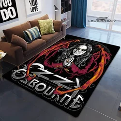 Ozzy osbourne retro printed carpet non-slip carpet yoga cushion area carpets outdoor carpets photography channel Birthday Gift