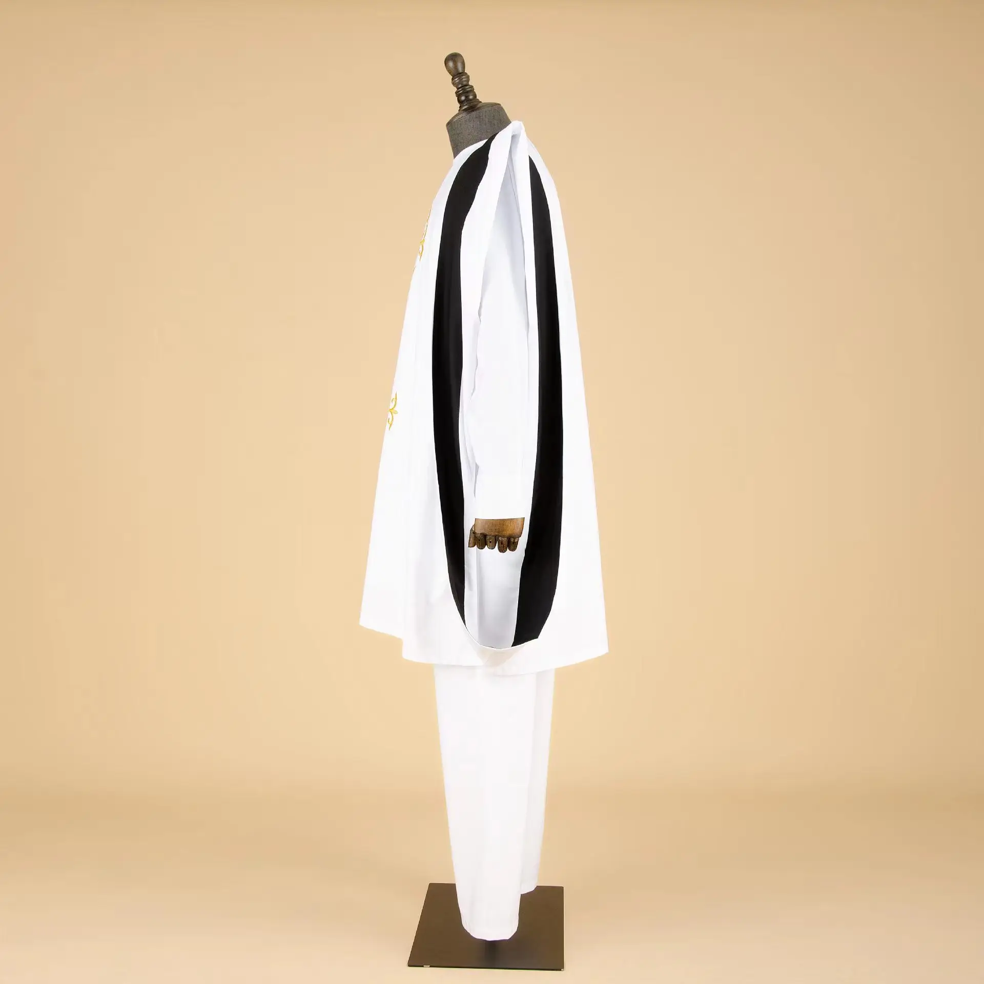 Pakaian Afrika Khusus Pria, Mantel Bordir, Kemeja Dashiki, Celana Ankara, Set 3 Potong, Pakaian Pernikahan & Acara Malam, Jubah Agbada