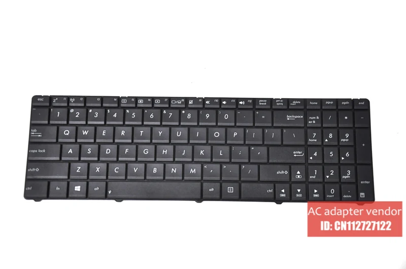 FOR Asus N53SN N53T K52D X54H K55D K54HR P53S X55V K53S N61VG keyboard