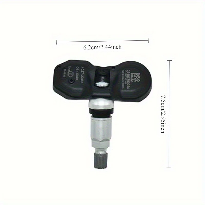 1/4Pcs TPMS PRESSURE SENSOR OEM#36106790054 #433MHZ For #BMW:1/3/5/7-Series/M5/M6/X1/X3/X5/X6/Z4 #ALPINA #MINI #ROLLS-ROYCE