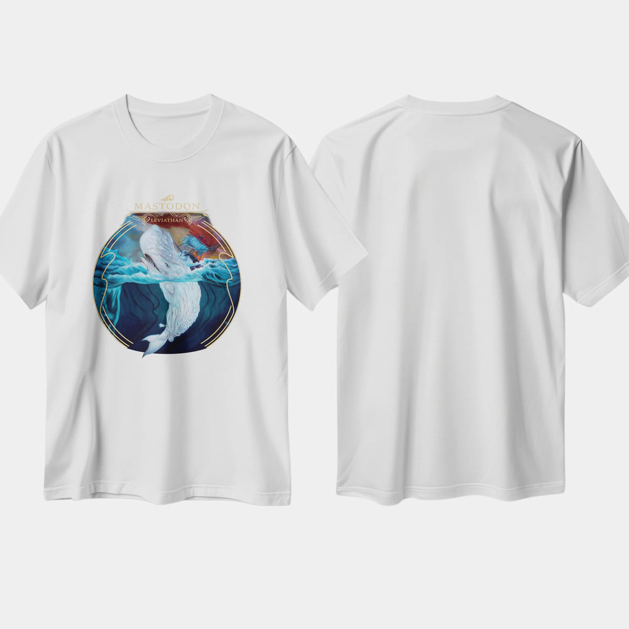 Band T-Shirts for Novelty Mastodons American Crew Neck Pure Cotton T Shirt  Heavy Metal Music Tee Shirt New Arrival Top - view 3