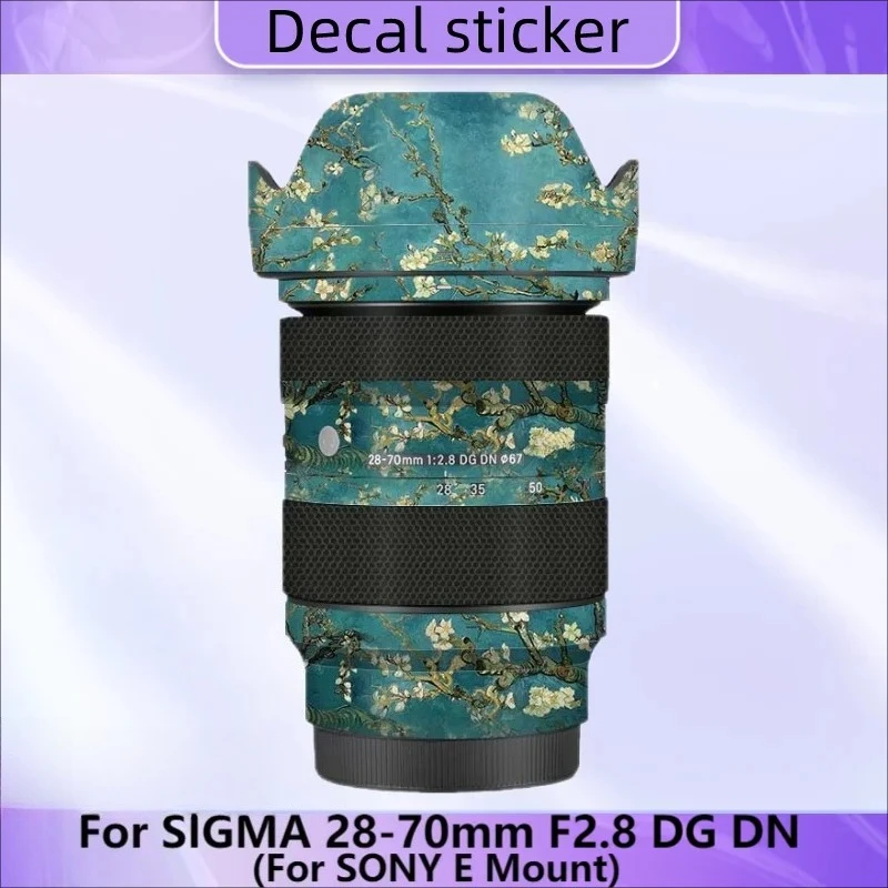 

For SIGMA 28-70mm F2.8 DG DN for SONY E Mount Lens Sticker Protective Skin Decal Film Anti-Scratch Protector Coat 28-70 f/2.8