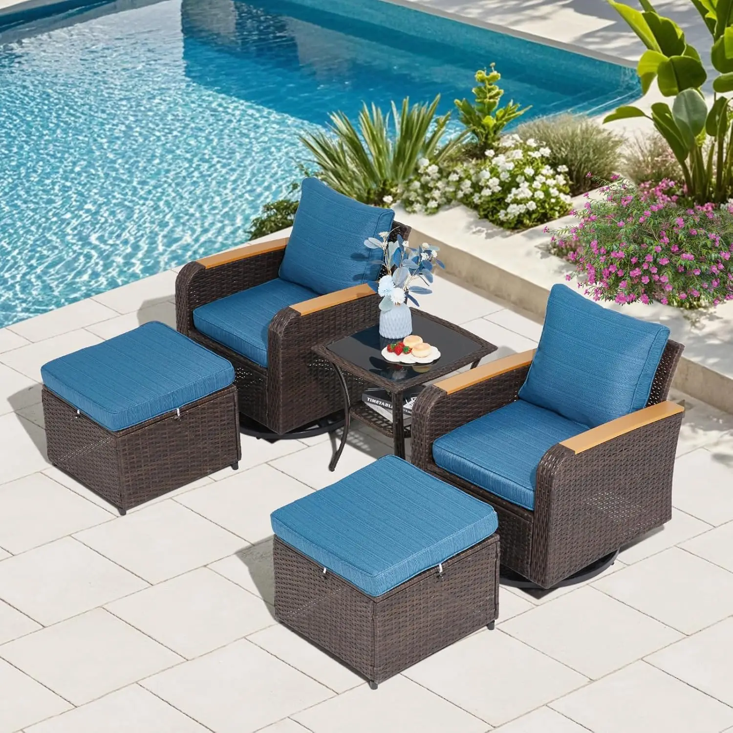 5 Piece Outdoor Pat… - image