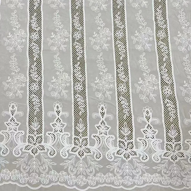 

Water Soluble Embroidered Lace Fabric Retro Women's Dress Hanfu Handmade Diy Sewing Fabric