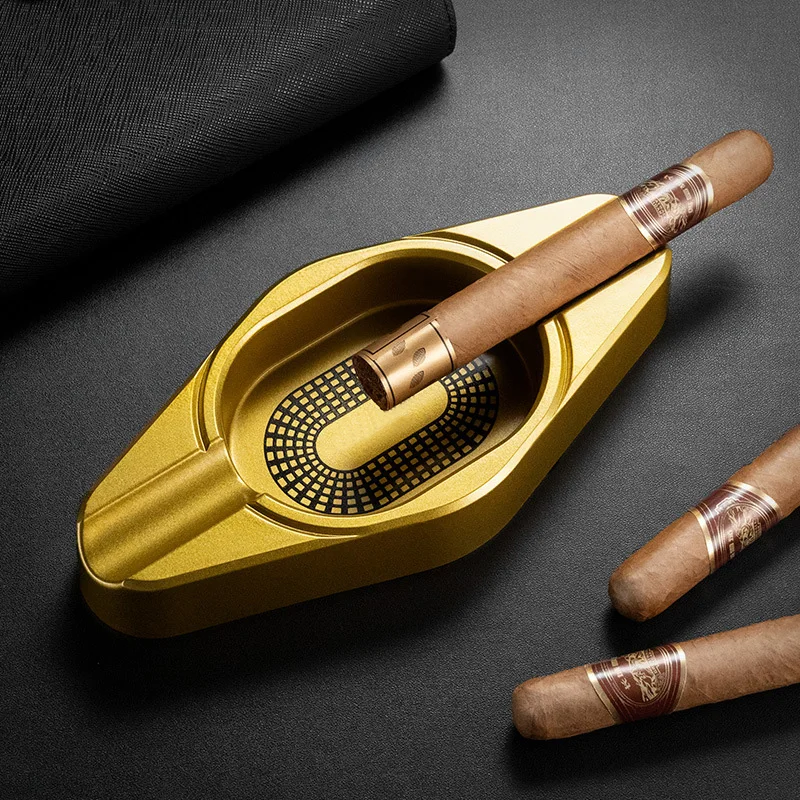 

NOW ENJOY Cigar Ashtray Large Diameter Multiple Colors Portable Resin Material Cigarette Extinguisher