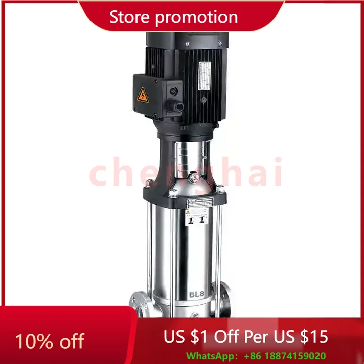 

Вертикальные многоступенчатые центробежные насосы из нержавеющей стали Shimge Электрический водяной насос серии Bl/blt Вертикальные многоступенчатые насосы