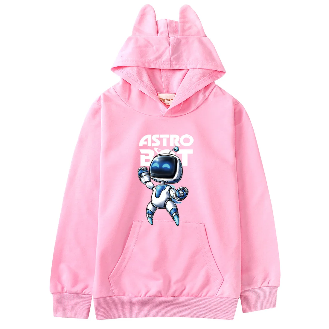 New ASTRO BOT Hoodie Kids Astros Playroom Sweatshirt Teena Boys Fashion Streetwear Baby Girls Pullover Coats Children Clothing