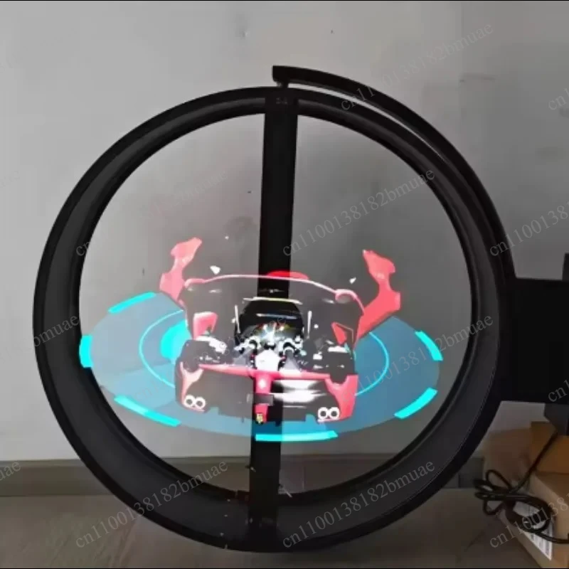 Single/Double Side Logo Display 3D Holographic Outdoor Wall Mounted Waterproof 3D Holographic Light Emitting Diode Fan Display