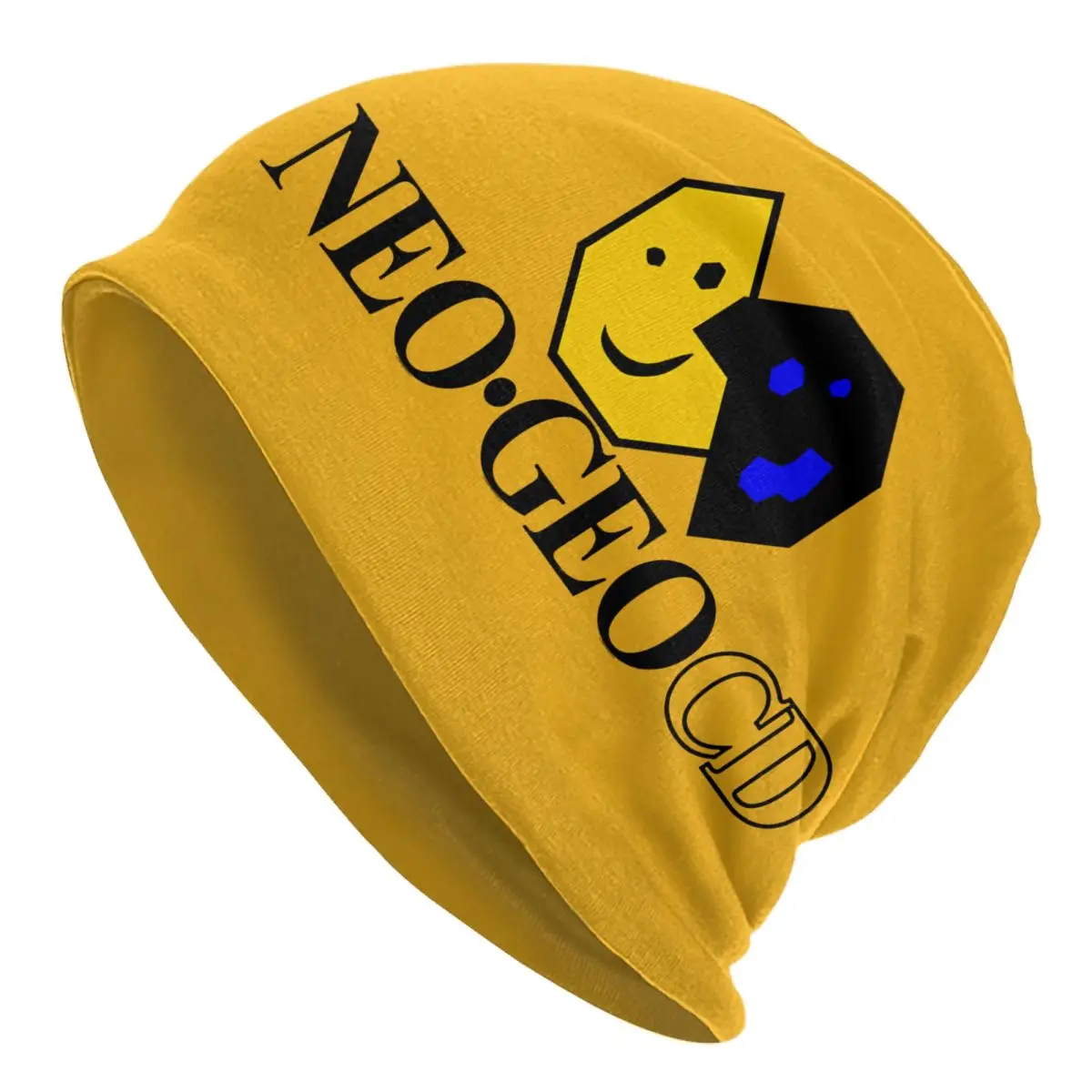 Neo Geo Logo Skullies Beanies Caps For Men Women Unisex Streetwear Winter Warm Knit Hat Adult Neogeo Arcade Game Bonnet Hats