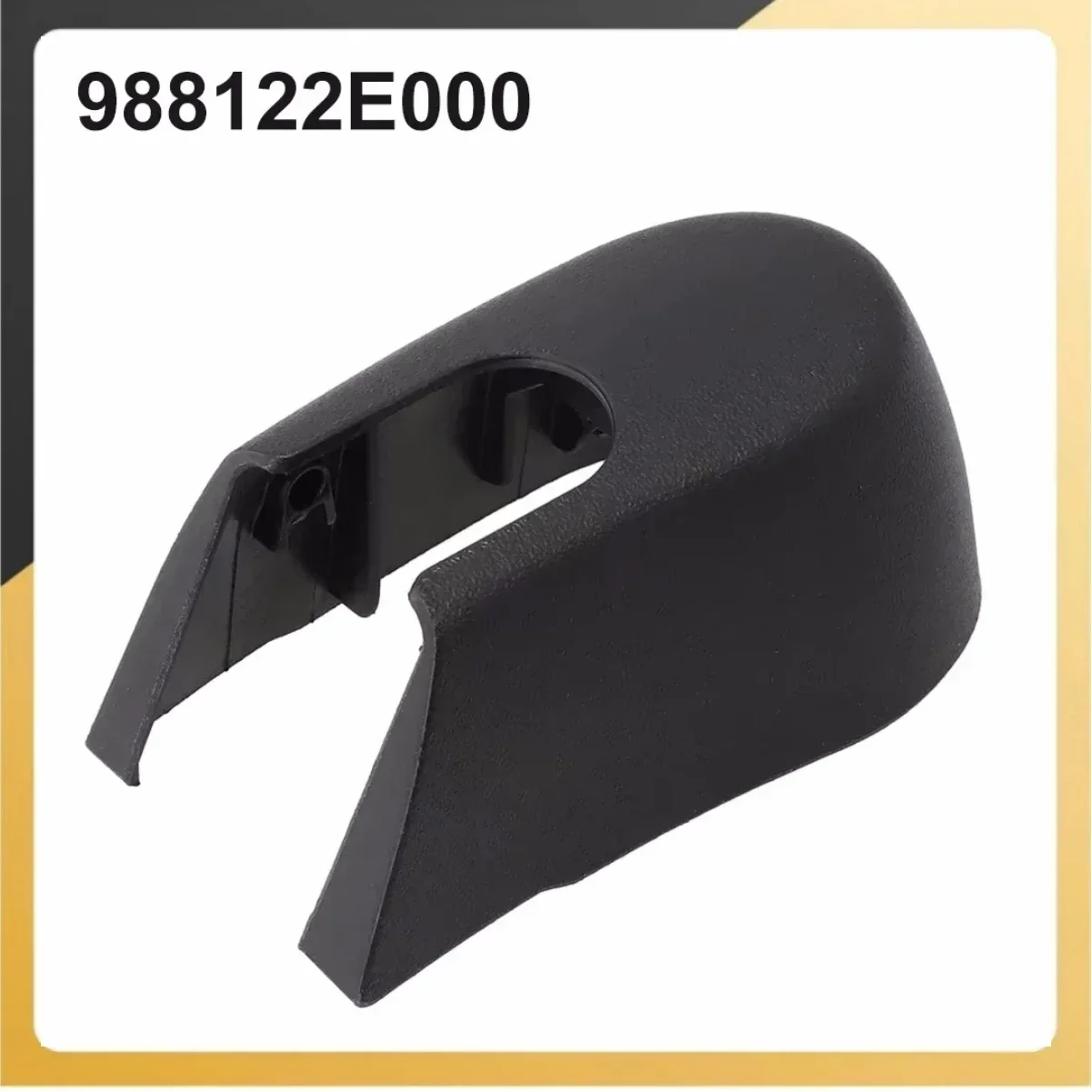 For HYUNDAI Tucson Rear Wiper Arm Cap Wiper Cover Black 98812-2E000 Rear Wiper Rocker Arm Cover 988122E000
