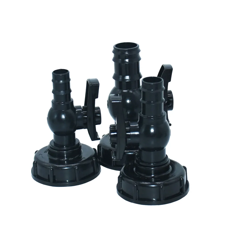 1000L IBC Water Tank Hose Tap Adapter S60 to 20mm 25mm 32mm Hose Connector Tap Garden Watering Pipe Fitting Ball valve