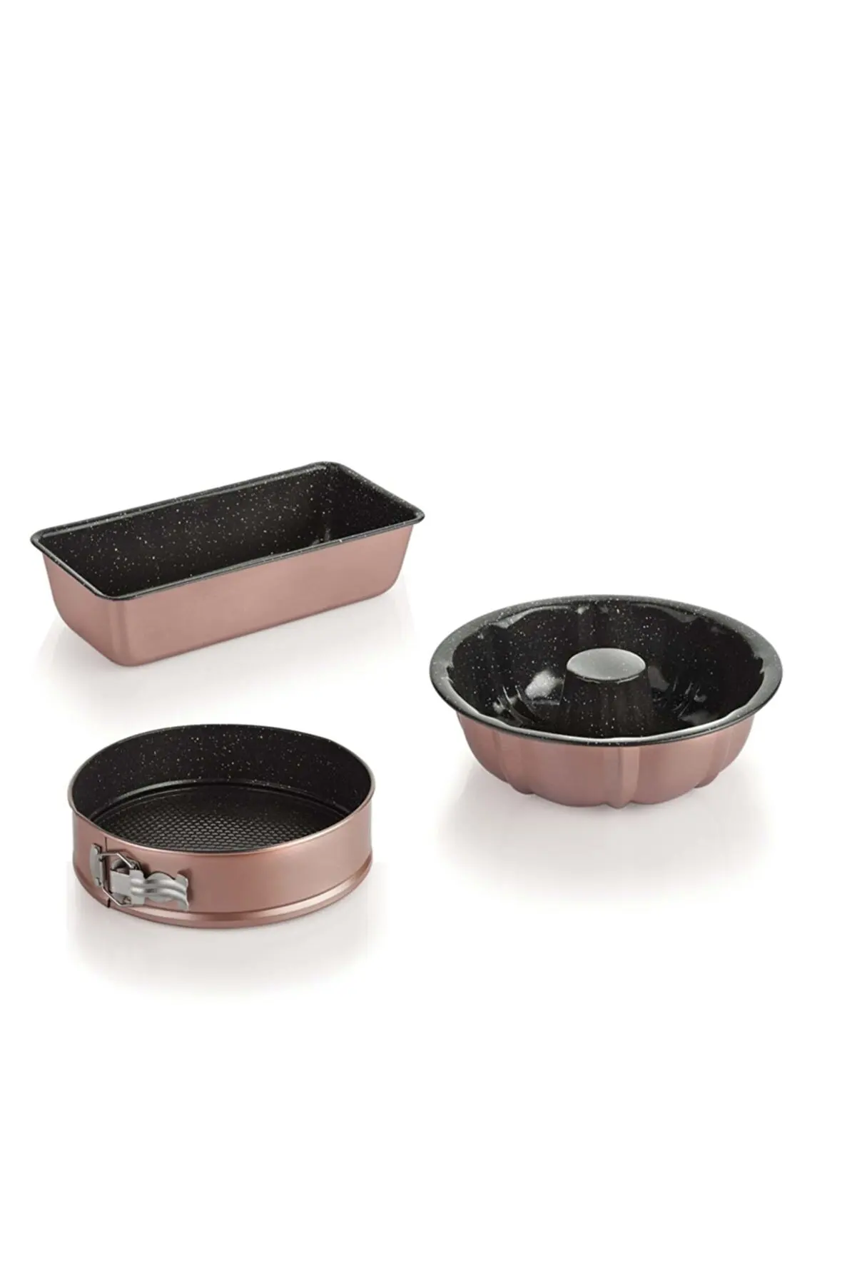 Juego de moldes para Tartas, 3 piezas, 3 piezas, hechos de acero de calidad, elegantes y útiles, imprescindibles en la cocina, 3 piezas 2022 Trend